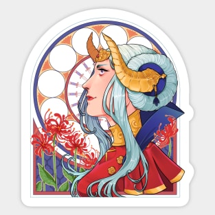 Emperor Nouveau Sticker